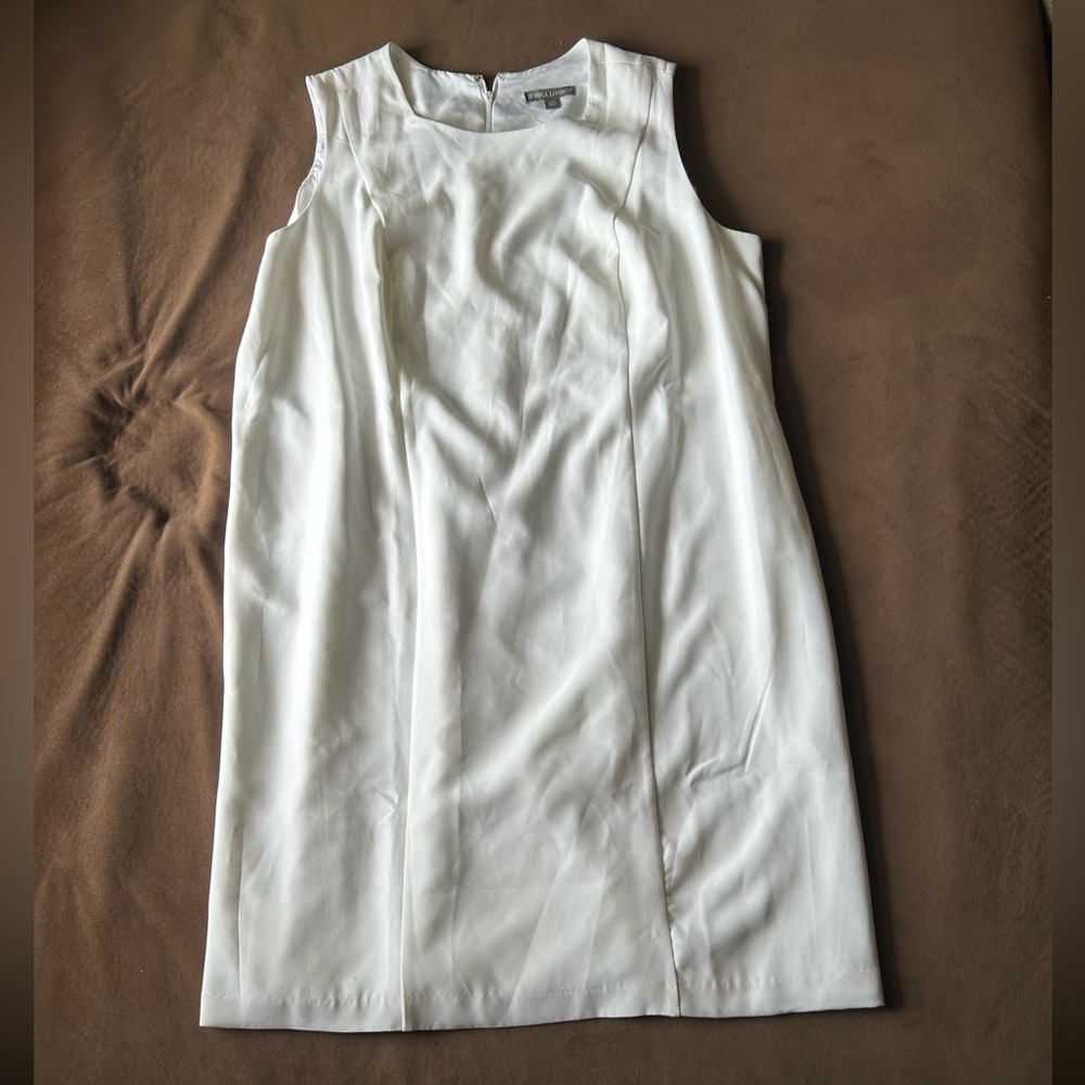 Jessica London Classic White Dress